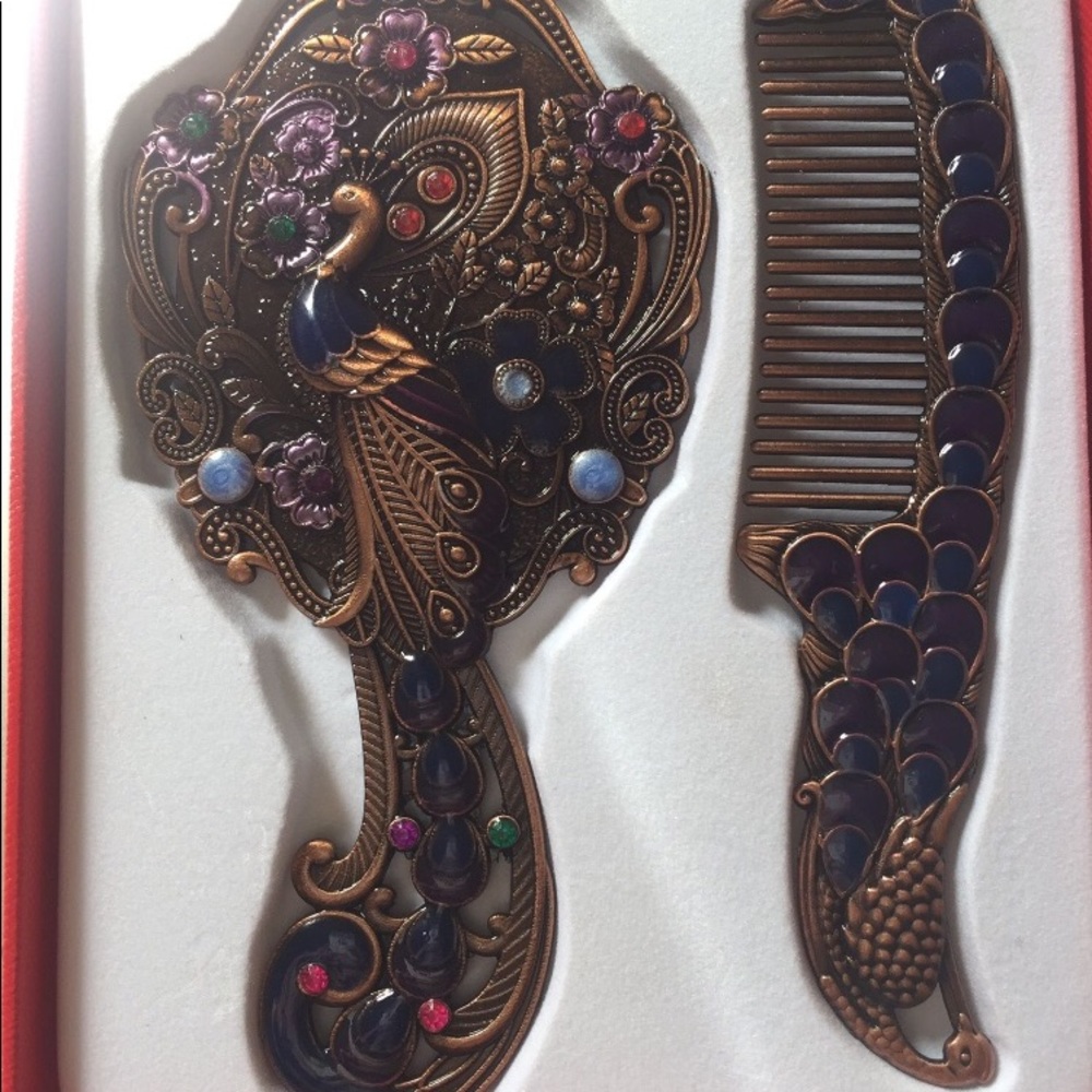 Mirror and comb set - Picture 2 of 4